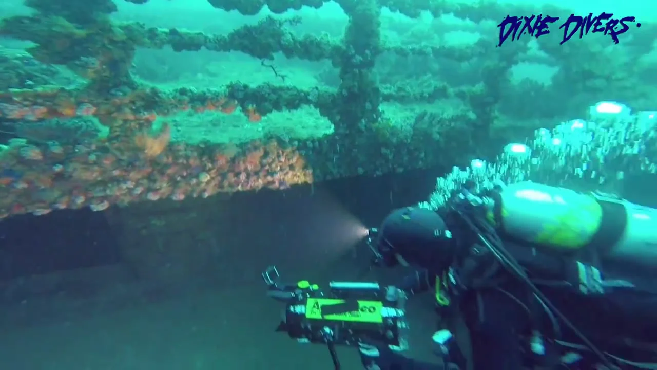 Diving the Castor Wreck, with Frazier Nivens, Dixie Divers on Vimeo