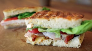 Leftover Turkey Panini