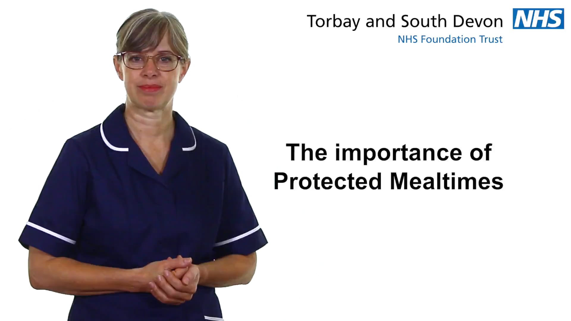 Torbay And South Devon Protected Mealtimes - The Importance Of ...