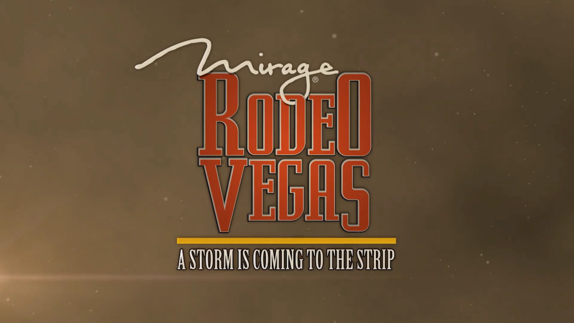 The Mirage NFR Commercial on Vimeo