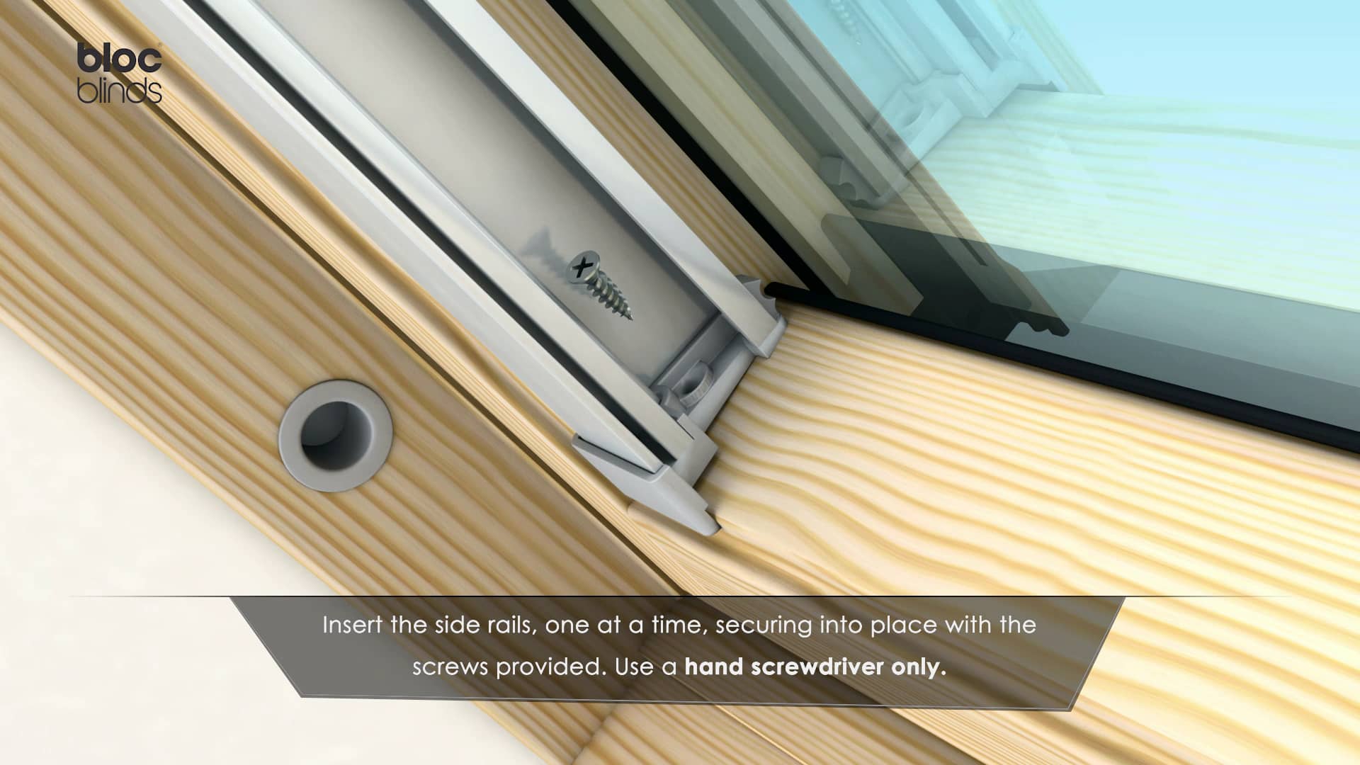 How to install the Bloc Premium Skylight Blind on Vimeo
