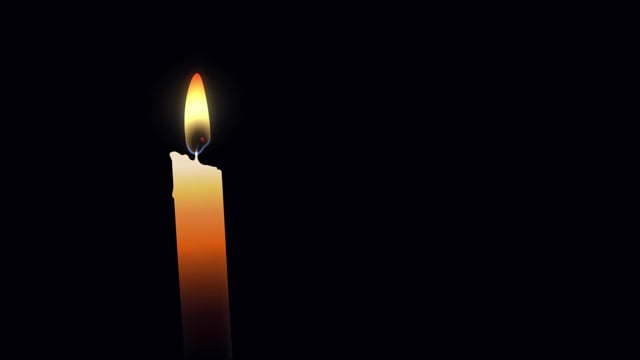 animated burning candle wallpaper