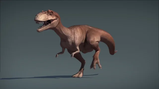 Keying Three Dinosaurs Running Animation Video Video MP4 Template