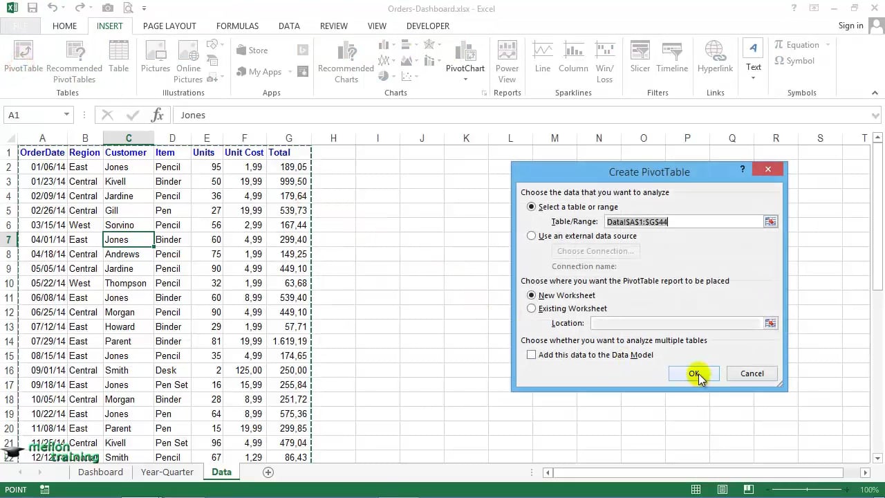 Excel dashboards tutorial how to create an excel dashboard with simple