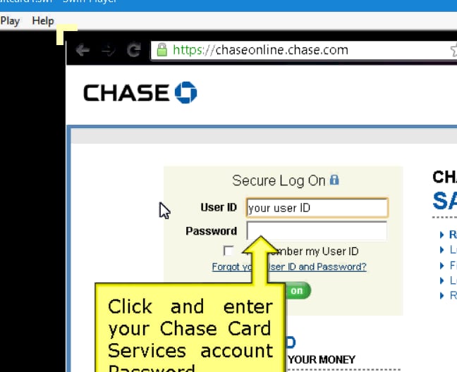 Chase Credit Card Login Instructions on Vimeo