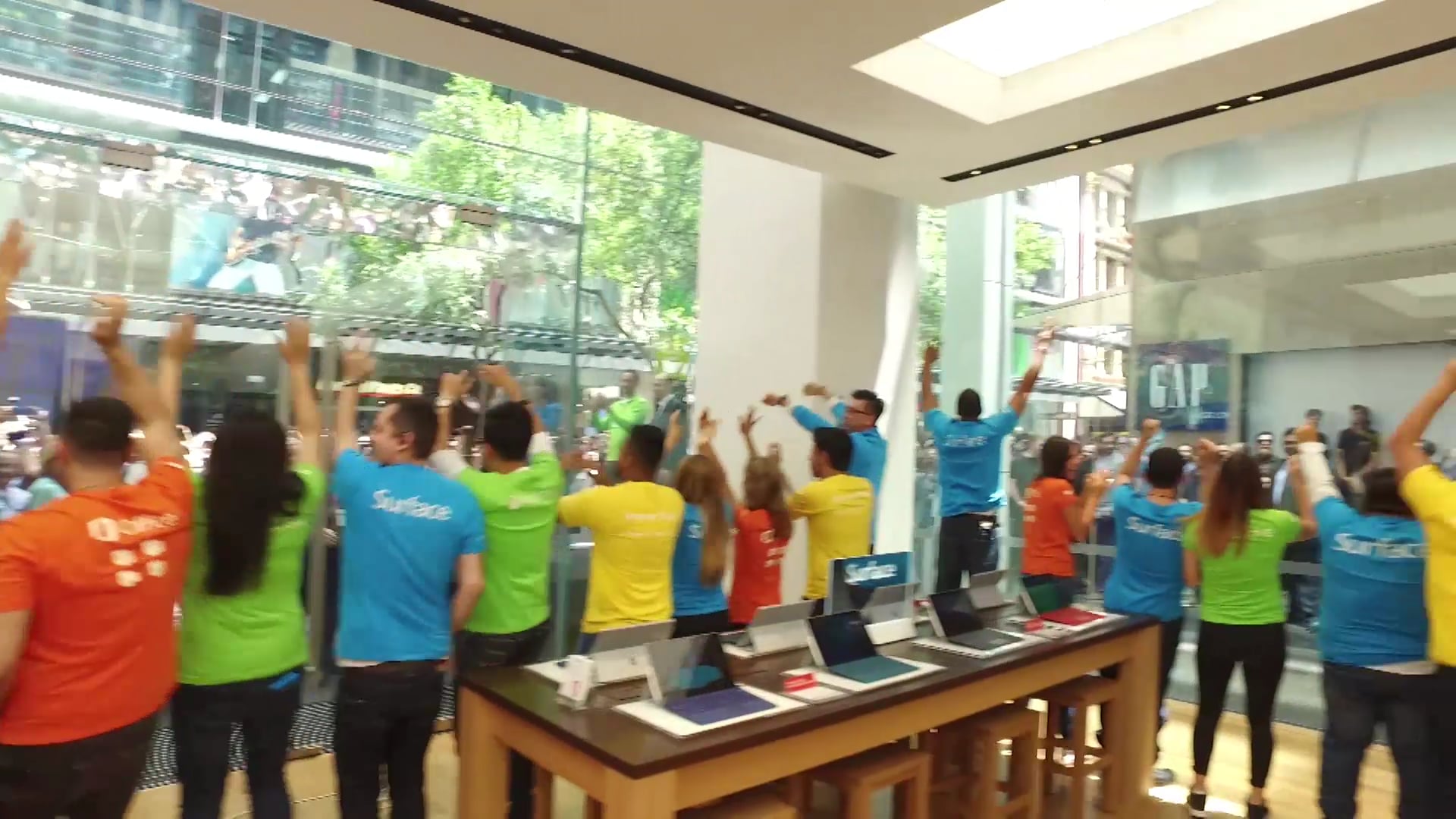 Microsoft launch flagship store in Sydney, Australia