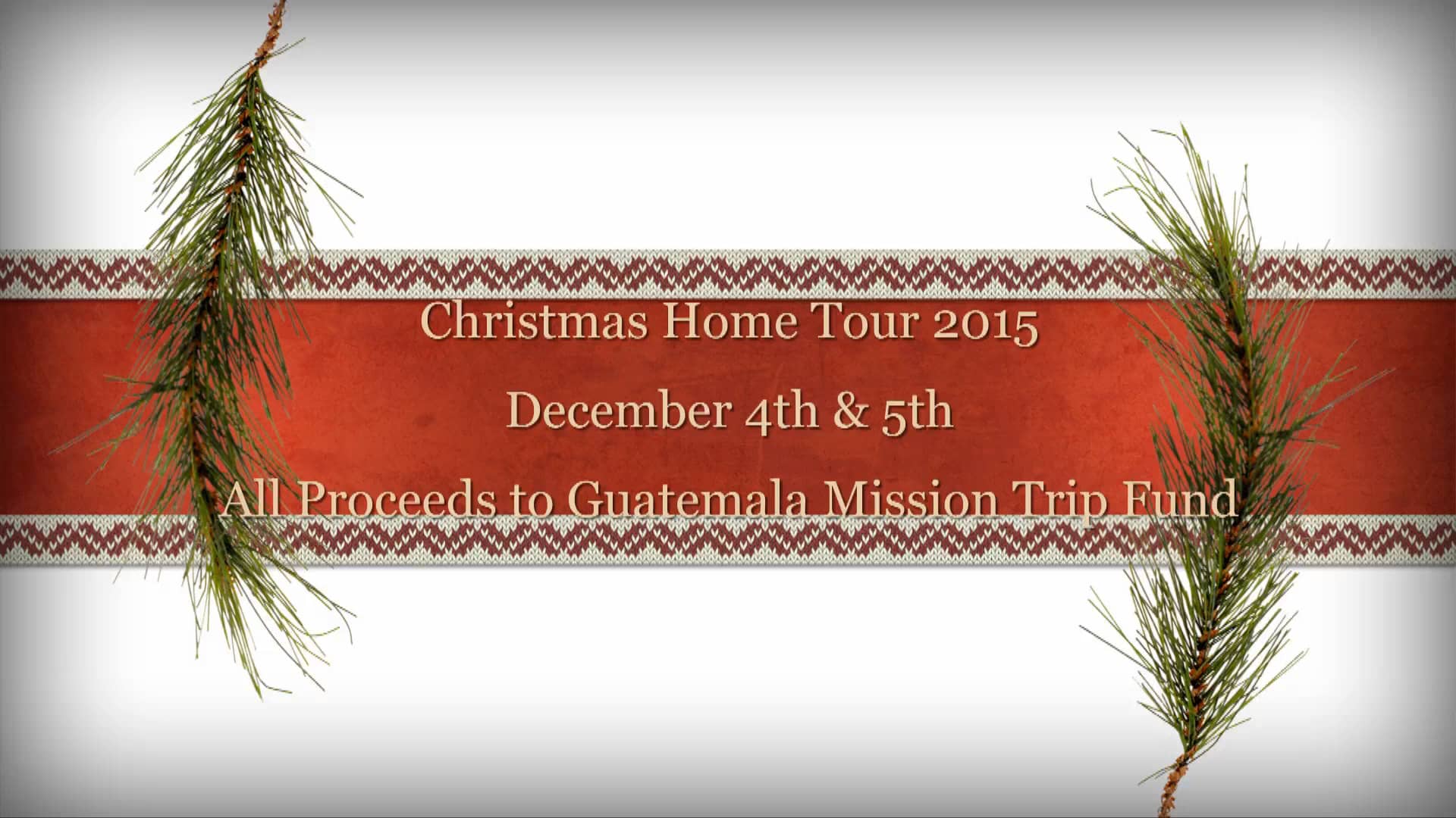 McKinney Christmas Home Tour on Vimeo