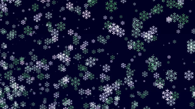 animated snowflakes background