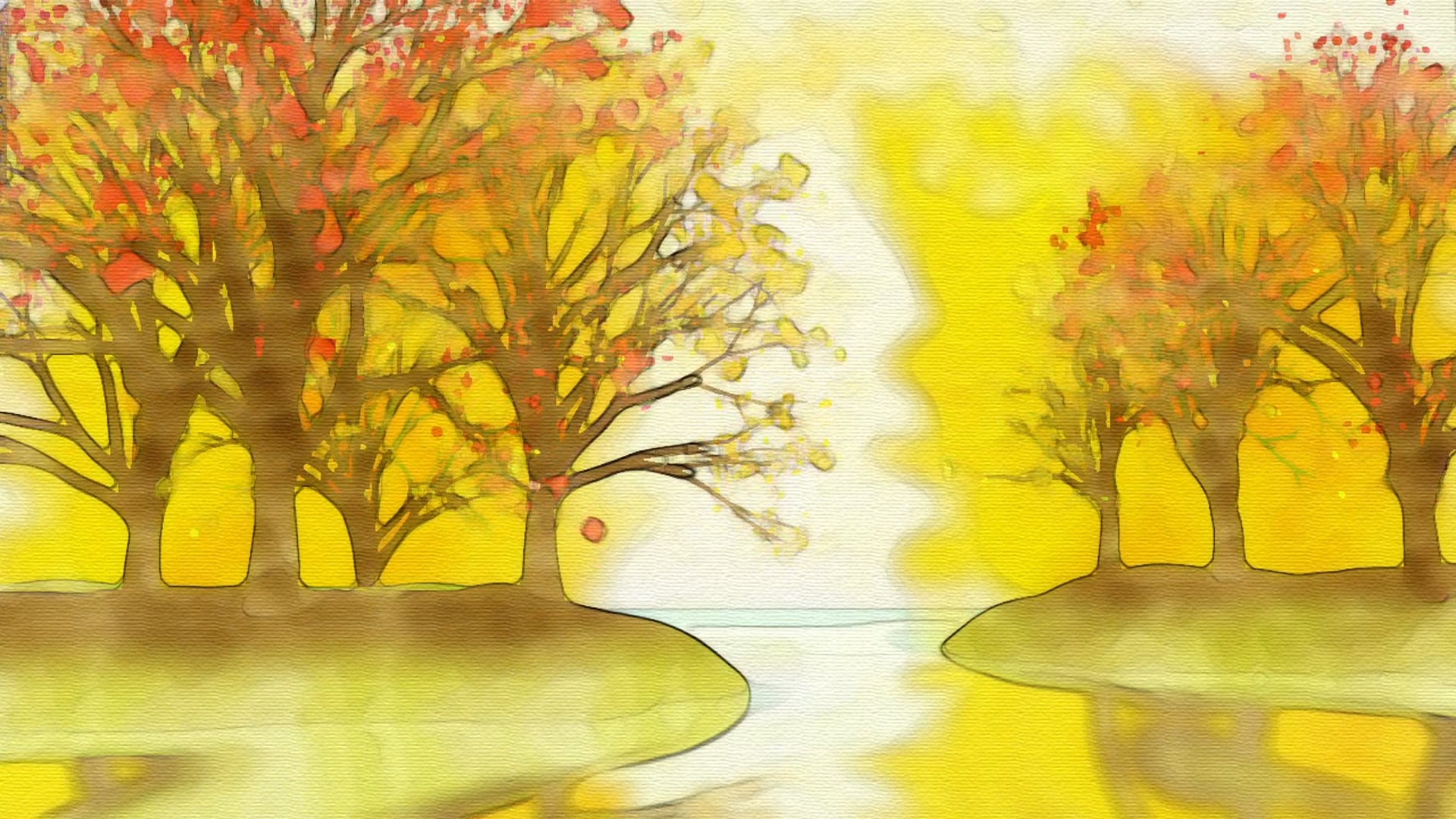 Autumn Watercolors