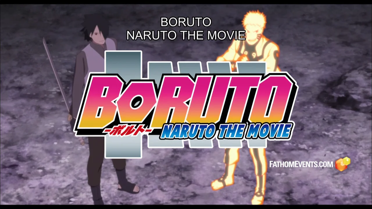 Naruto and Boruto the movie