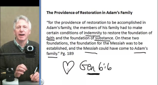 Lets Study DP, Restoration Part 3: God's Strategy - Adam's Family
