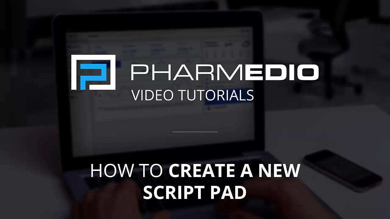 How to create a new script pad with Script Builder