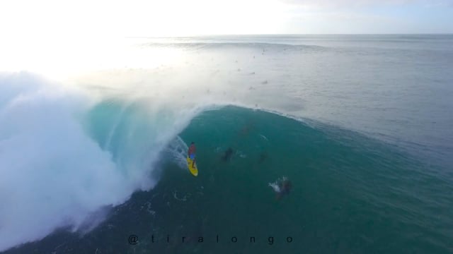 Banzai Pipeline Epic Drone footage from Dec 6th 2015 from Steven Tiralongo