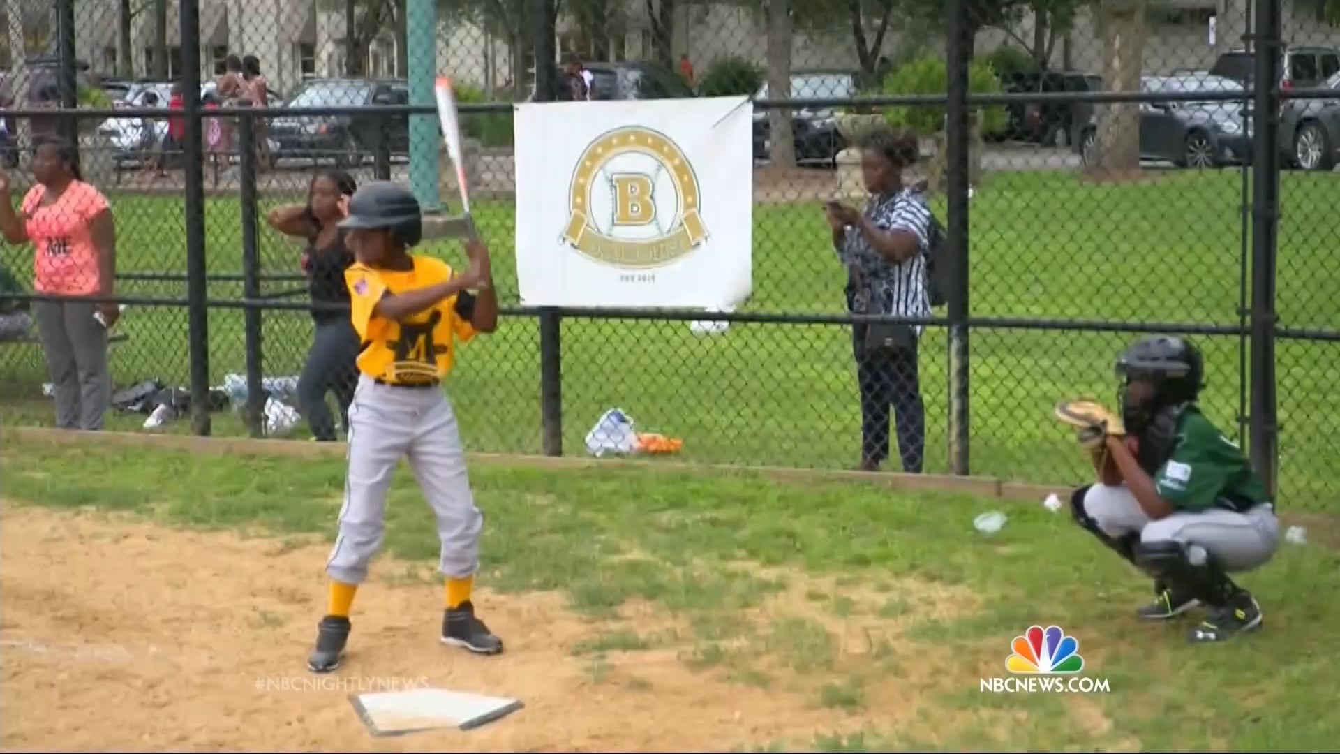 NBC | Nightly News | Chicago Kids and Police Bond Through Baseball