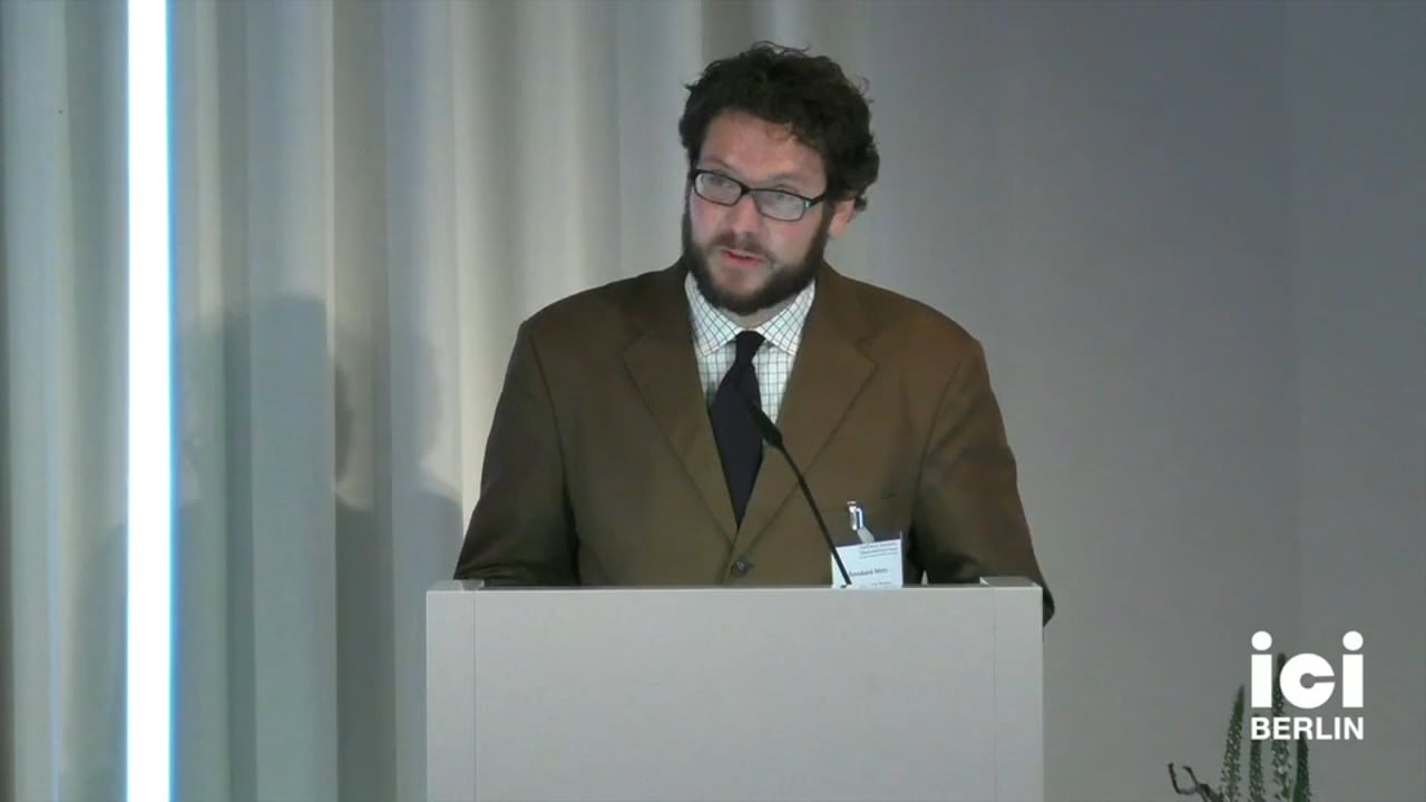 Gastfeindschaft: Einfuehrung Bernhard Metz [Part 2]