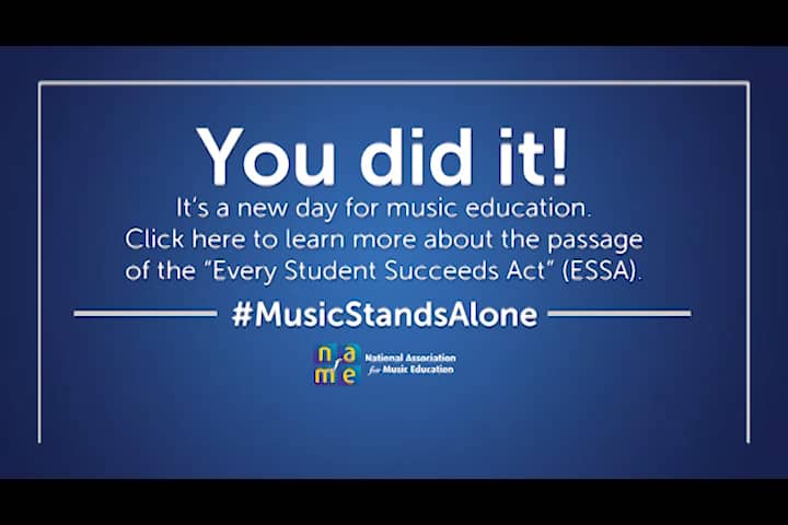 Passage of the Every Student Succeeds Act on Vimeo