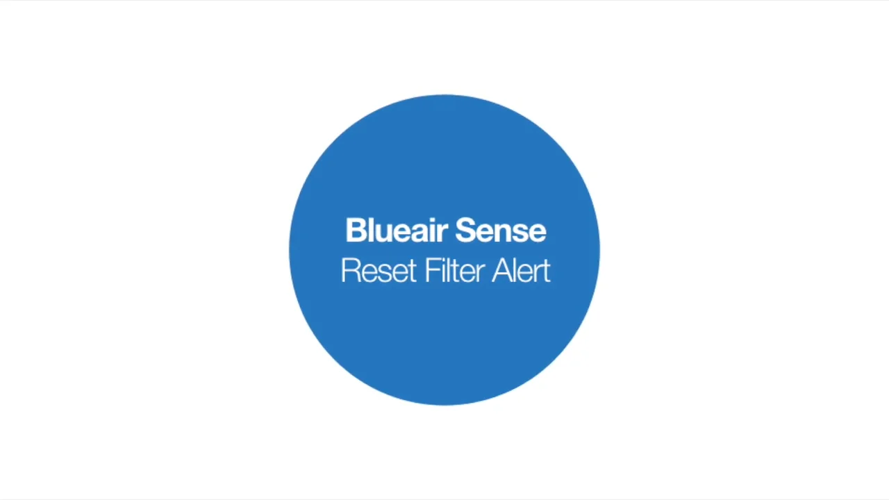 Blueair Sense Filter Light Reset on Vimeo