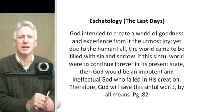 Lets Study DP, How History Is Going to End (Eschatology)