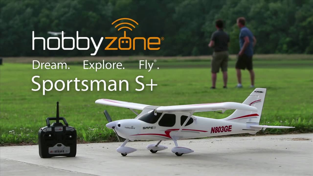 HobbyZone Sportsman S+ TeachYourselfToFly RC Airplane on Vimeo