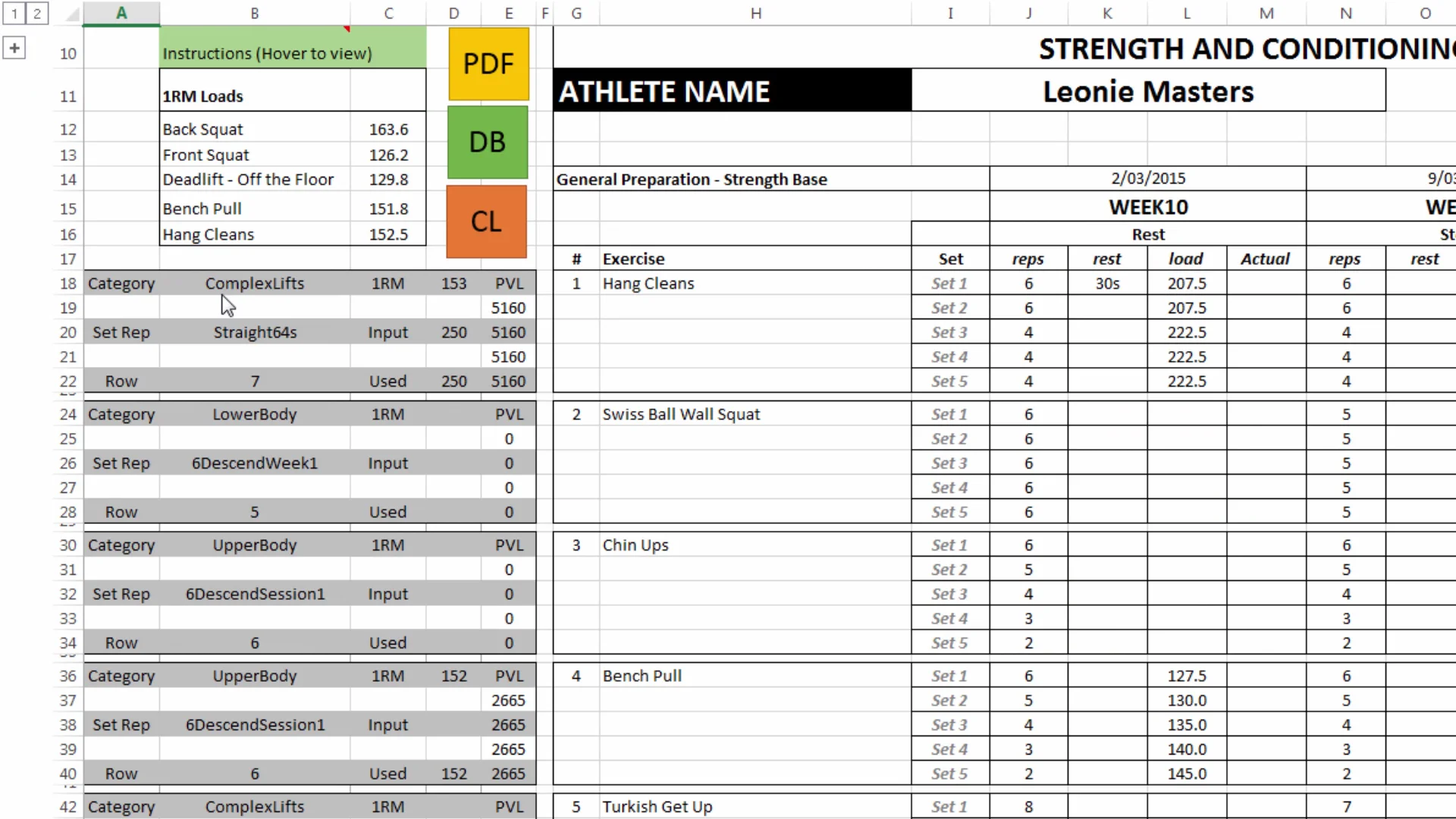 Watch Excel Tricks for Sports - Strength Training Manager Online ...
