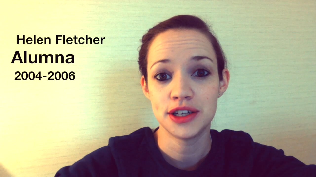 Alumni Helen Fletcher on Vimeo