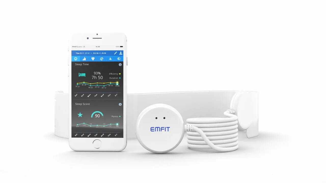 EMFIT 睡眠計　2セット(Emfit QS IP-9360) EMFIT REVIEW 2016, Gen 1