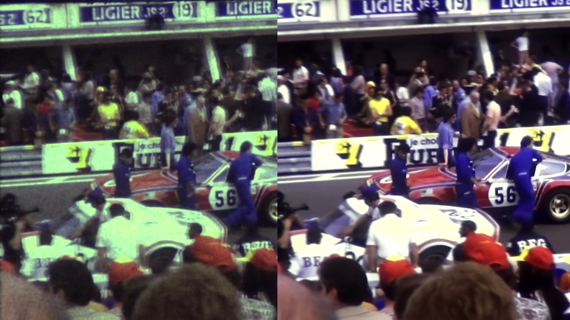 Avant / Après correction