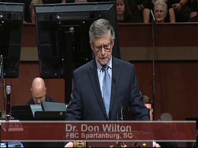 Dr. Don Wilton - 2015 Florida Baptist Convention