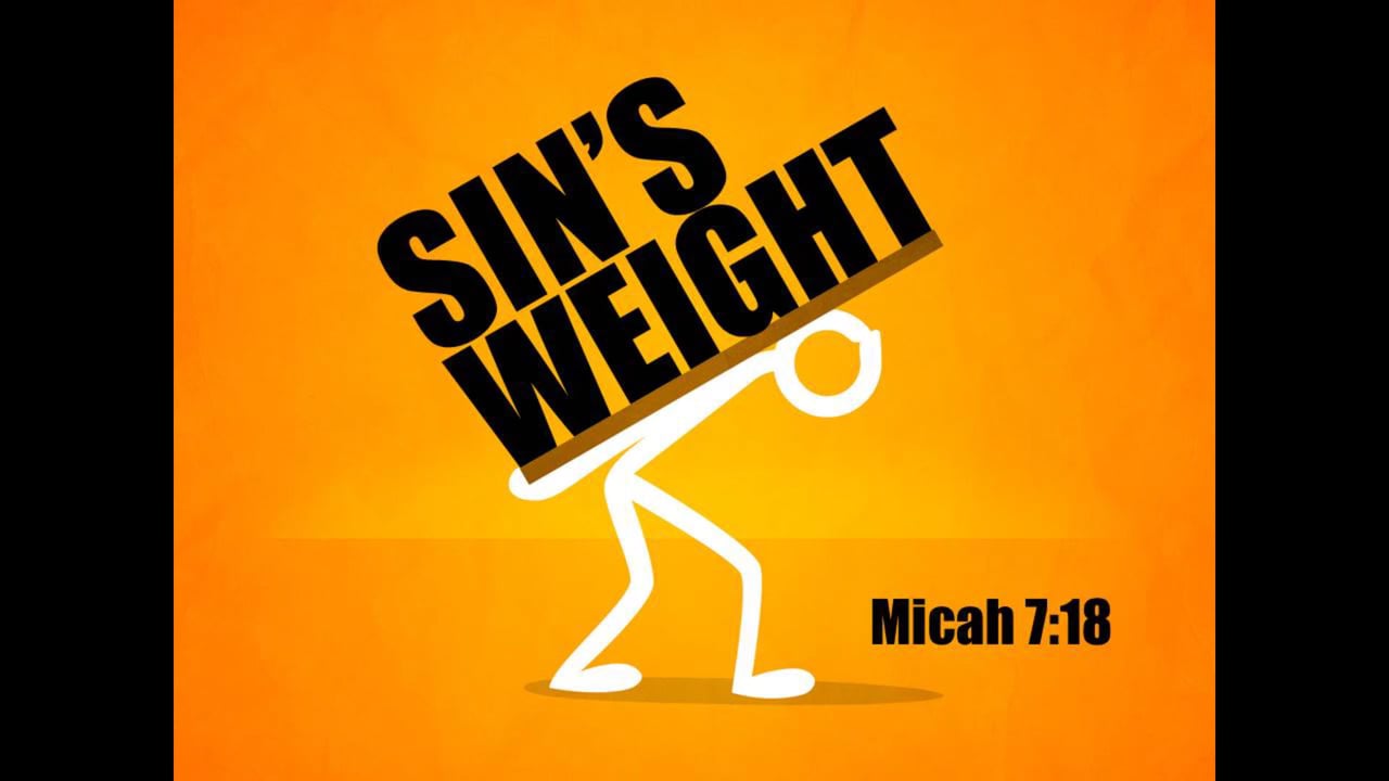 Sin's Weight (Steve Higginbotham)