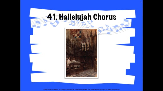 Hallelujah Chorus | MusicplayOnline