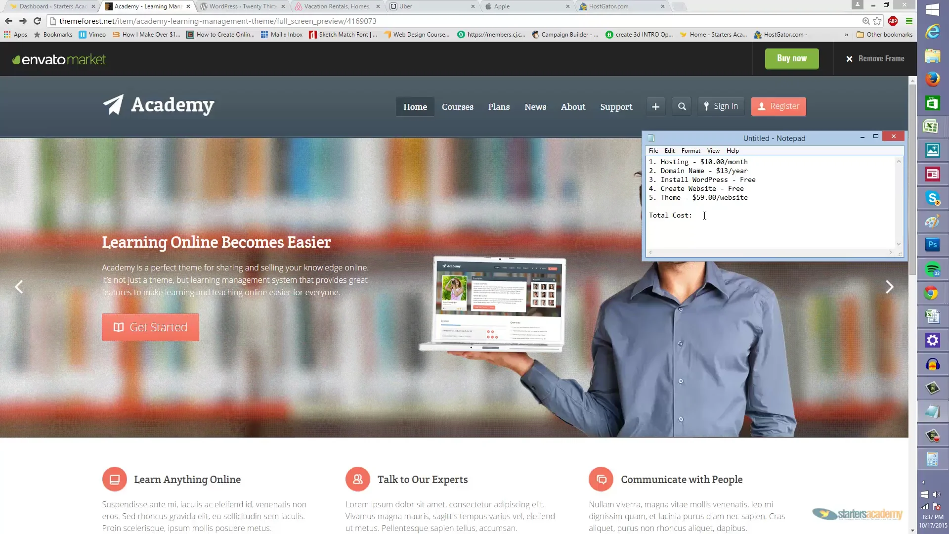Set Up Hosting and Domain Service on Vimeo