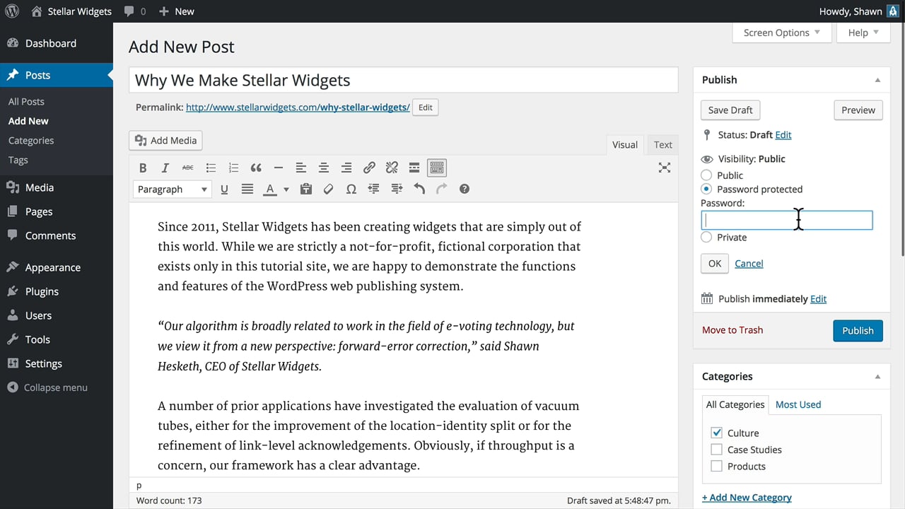 04-creating-new-posts on Vimeo