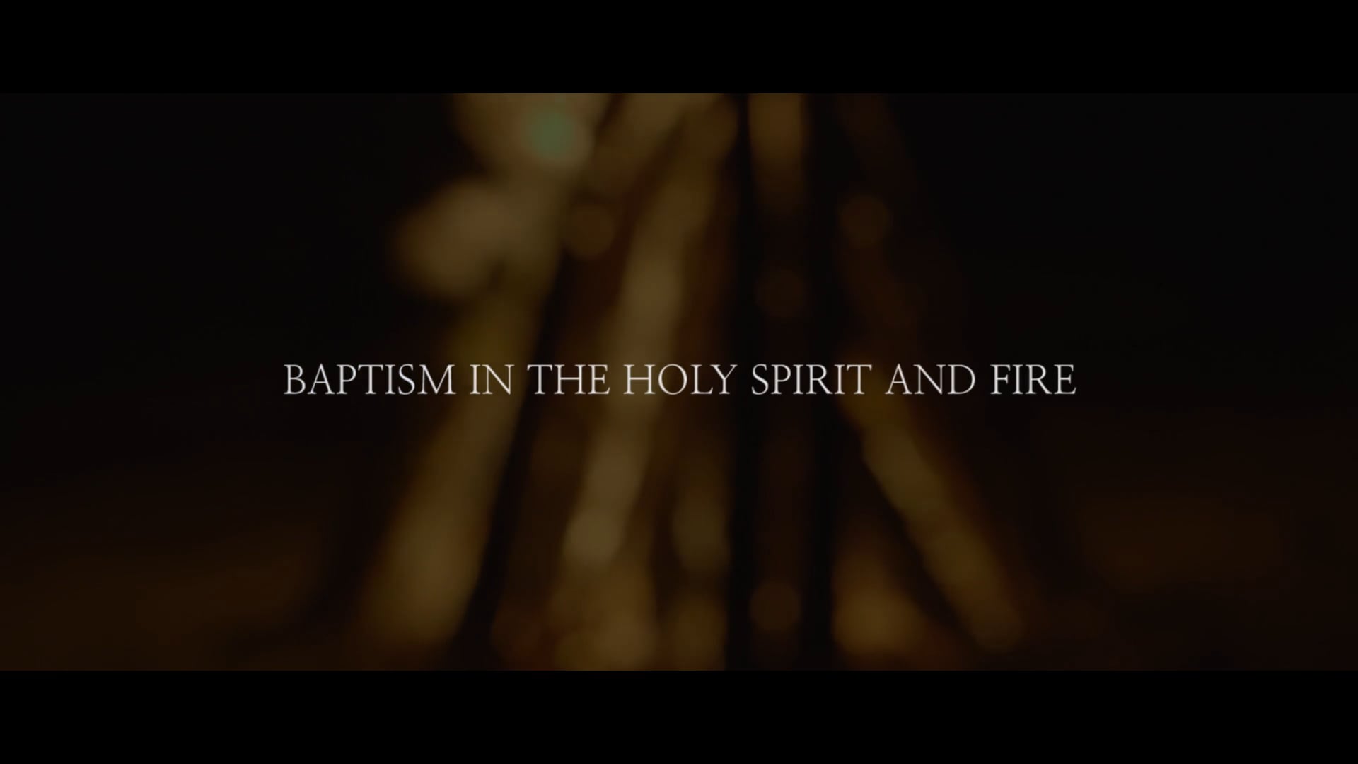 Baptism in the Holy Spirit and Fire | Segment 3 | The Wild Goose Series