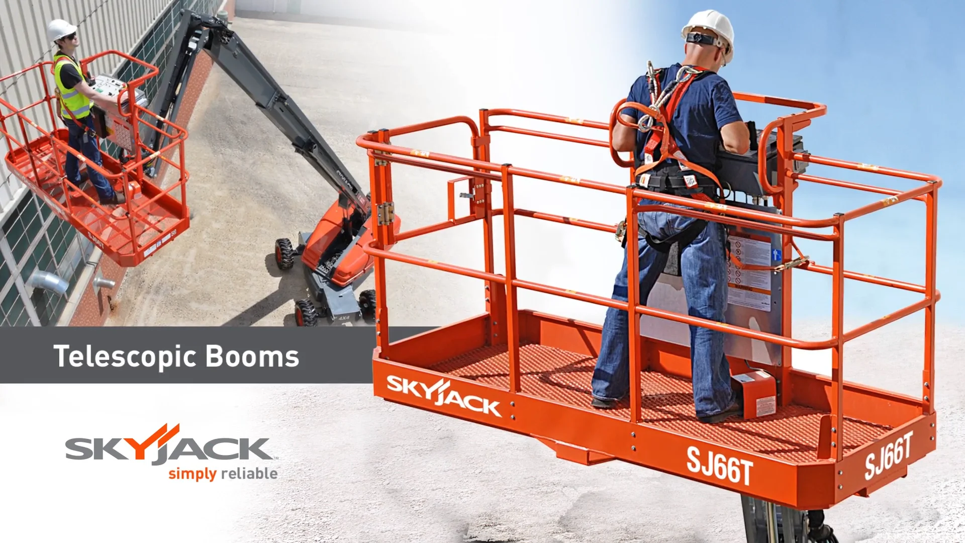 Plataforma Elevatória Telescópica Skyjack SJ61T SJ66T