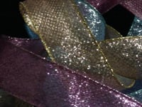 Lamé Glitter Wired Ribbon | Ribbons from Paper Mart