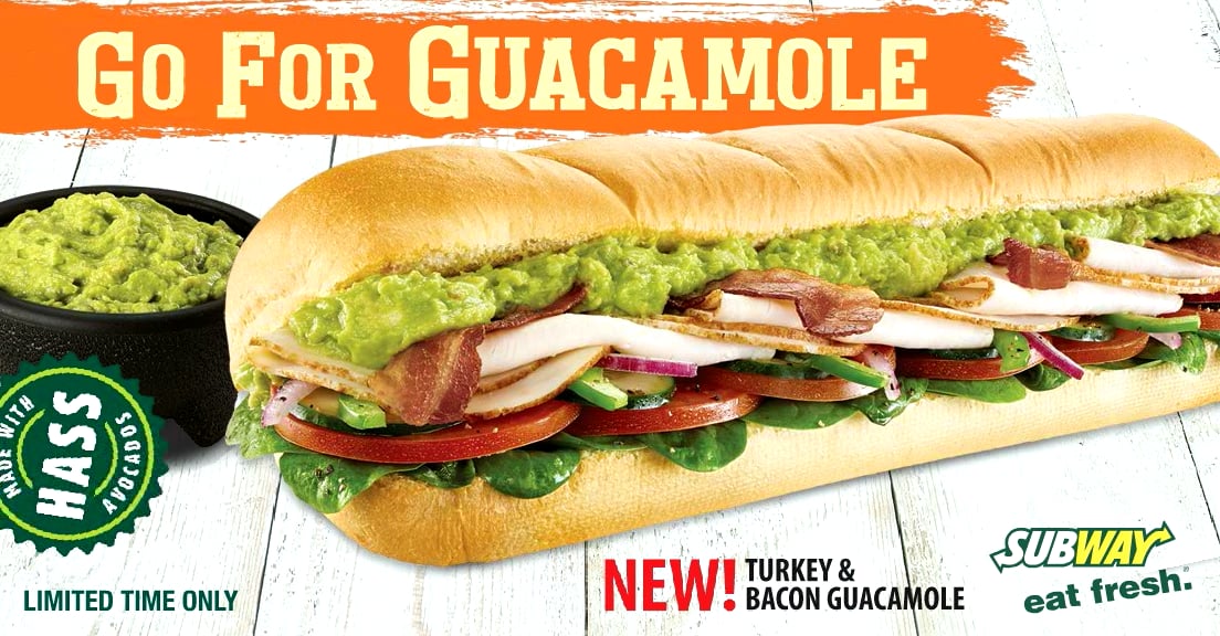 SUBWAY Turkey Bacon Guacamole On Vimeo