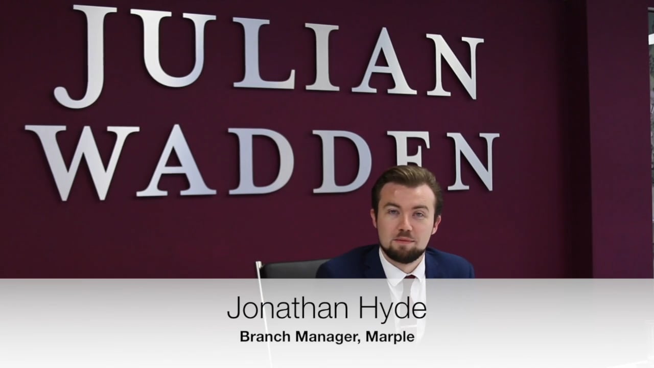 Jonathan Hyde, Marple Branch Manager at Julian Wadden Estate Agents on