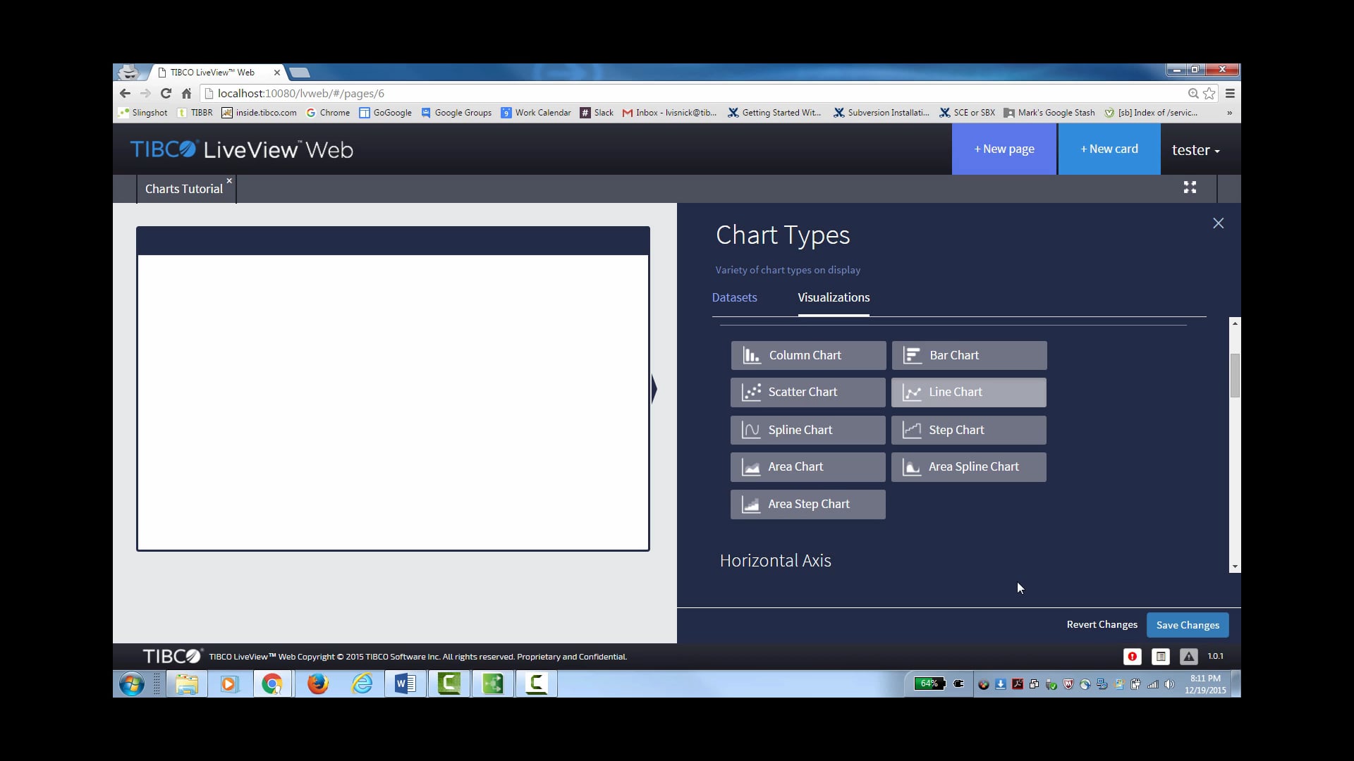 TIBCO LiveView Web Tutorials - 04 Charts -- Bar, Column, Line Etc On Vimeo