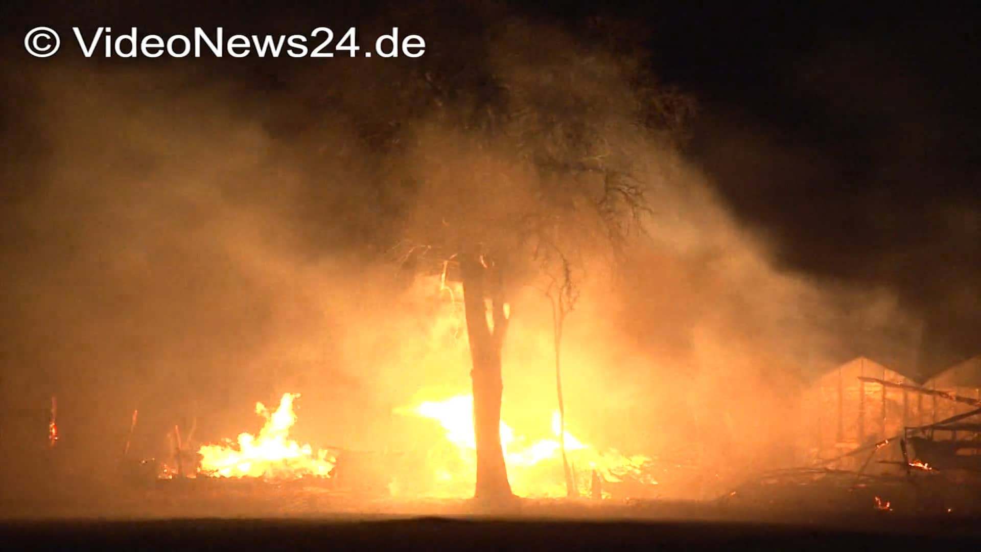 24.12.2015 - VN24 - Randalierer an Heiligabend - Gärtnerei in Bönen