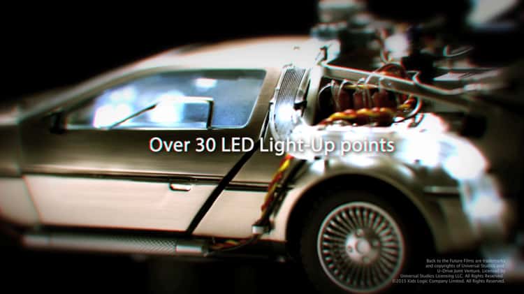 DeLorean Time Machine Magnetic Levitating Version, Back to the Future II on  Vimeo
