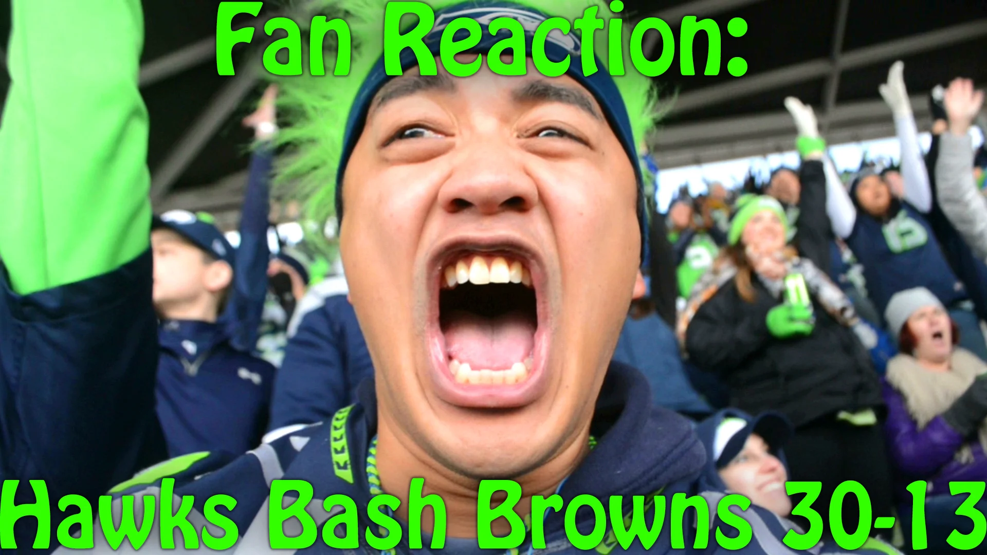 Fan Reaction: Seahawks vs. Patriots, upset win - 31-24! (NorbCam Selfie  View) on Vimeo