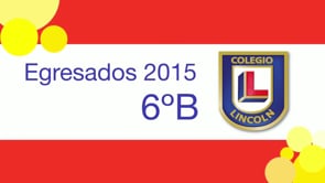 Egresados 2015 6B