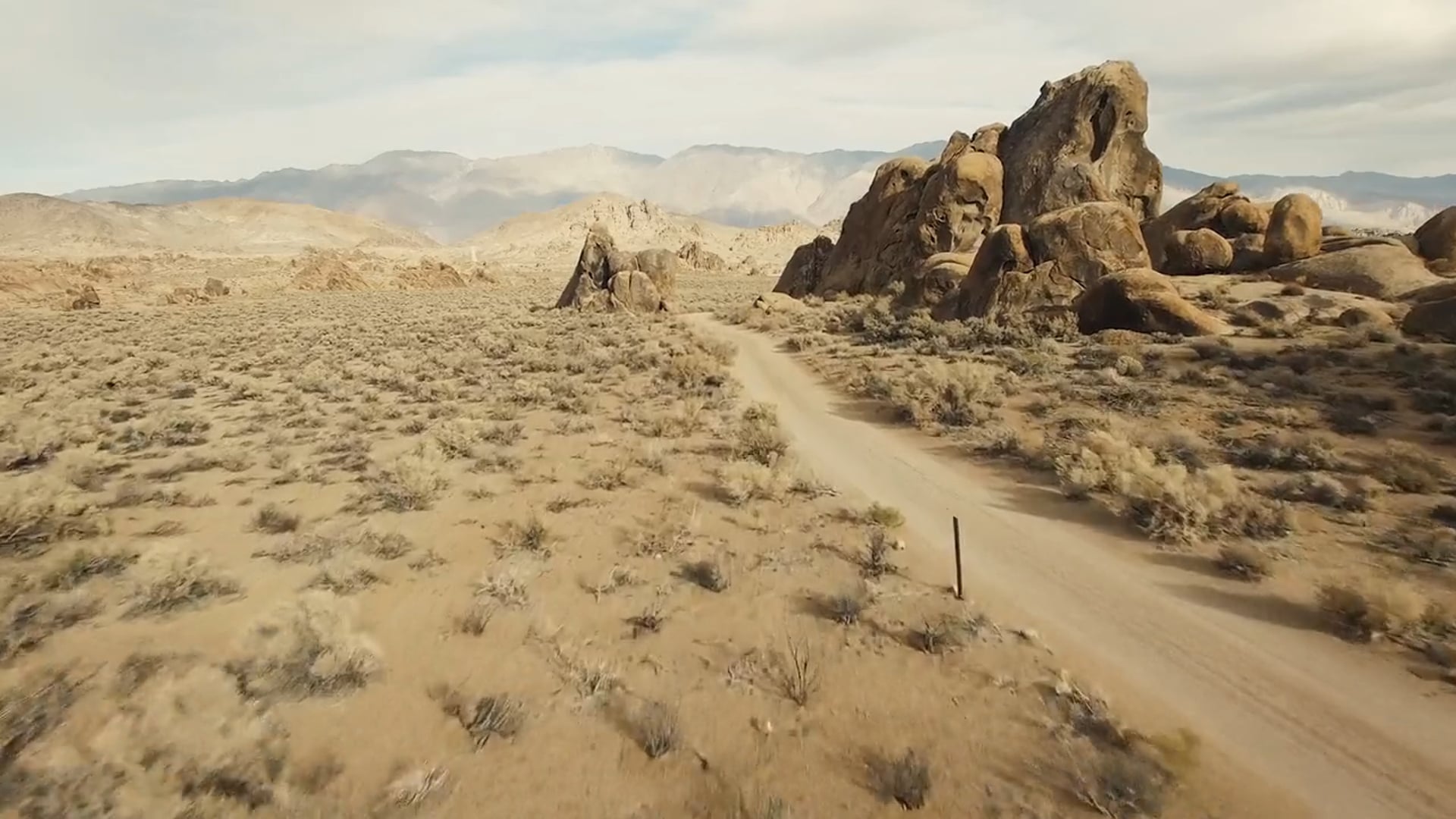 Alabama Hills: An Aerial View