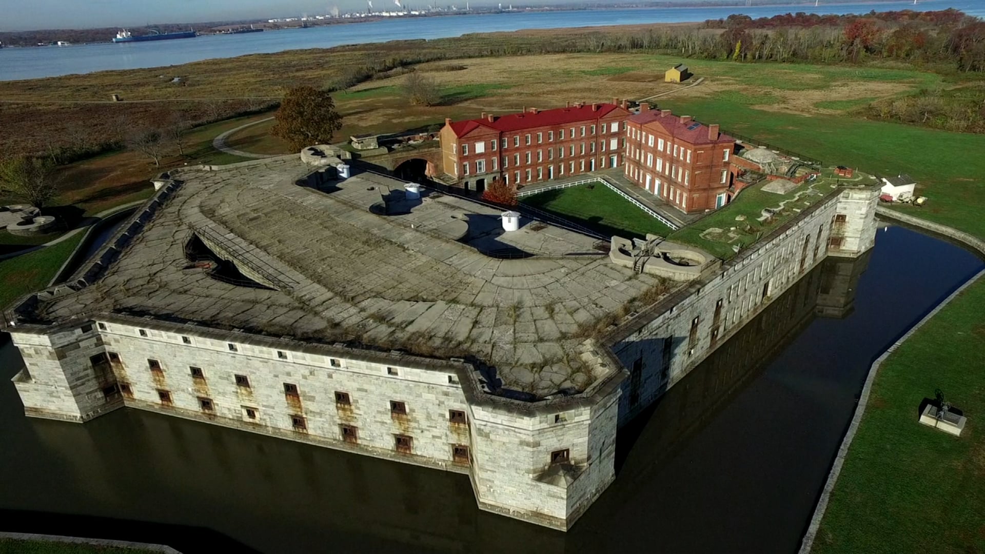 Pea Patch Island and Fort Delaware