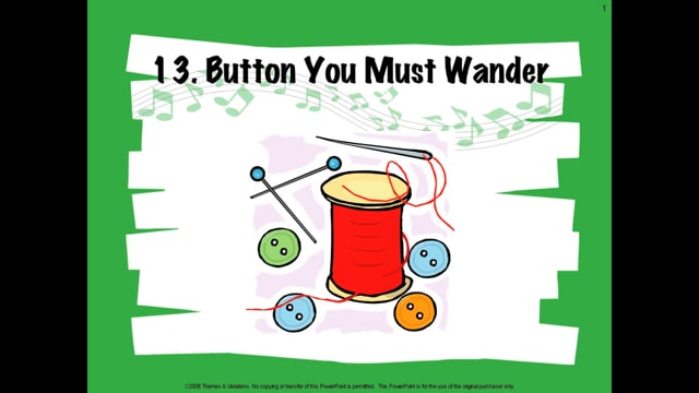 Button You Must Wander | MusicplayOnline