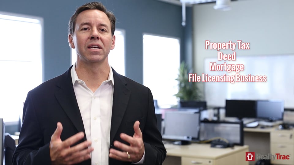 RealtyTrac's File Licensing Business - Tax, Deed, and Mortgage Data