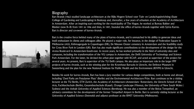 Bart Brands: Denatured Landscape - 11/13/15 Landscape Lecture