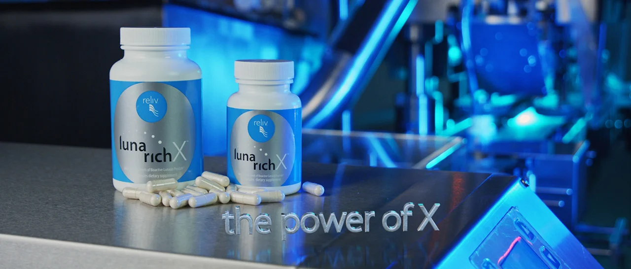 Luna❤︎Rich Lunasin LunaRich X provides essential daily nutrition