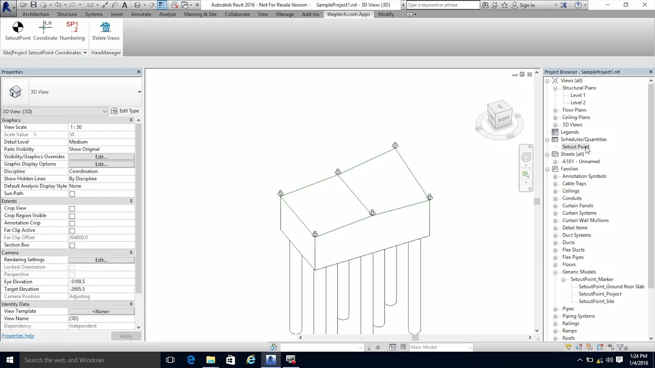 Setout Point Coordinate on Vimeo