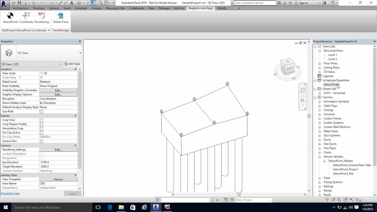 Setout Point Coordinate on Vimeo